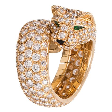 panthere cartier ring|cartier panther rings for women.